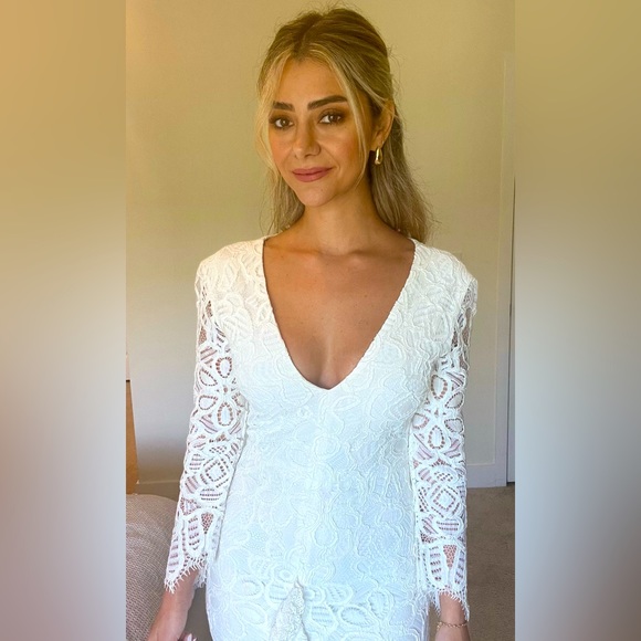 Alexis White cocktail dress - Picture 3 of 5